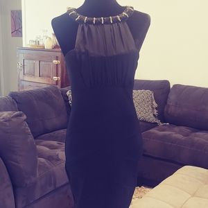 Headed Little black dress